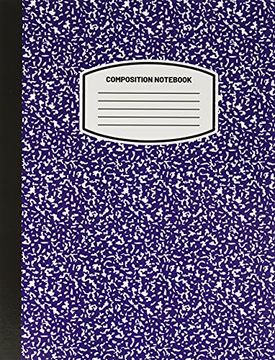portada Classic Composition Notebook: (8. 5X11) Wide Ruled Lined Paper Notebook Journal (Navy Blue) (Notebook for Kids, Teens, Students, Adults) Back to School and Writing Notes 