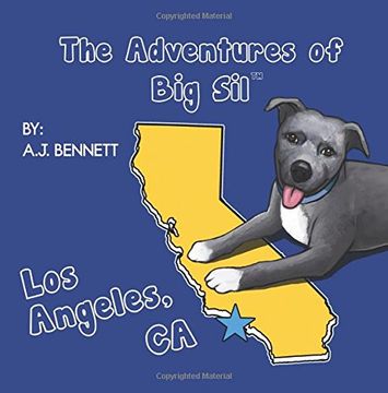 portada The Adventures of Big Sil Los Angeles, CA: Children's Book (en Inglés)