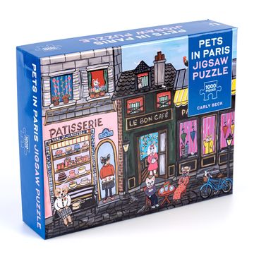 portada Union Square & co. Pets in Paris 1,000-Piece Jigsaw Puzzle 