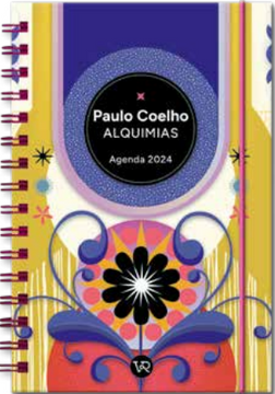 portada AGENDA PAULO COELHO 2024 - ANILLADA: ALQUIMIAS / CÍRCULO