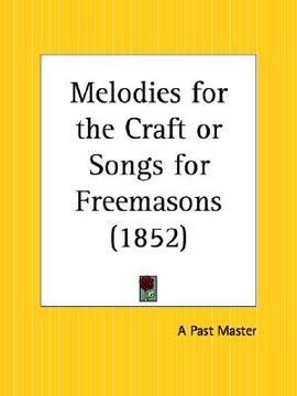 portada melodies for the craft or songs for freemasons