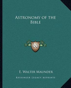 portada astronomy of the bible (en Inglés)