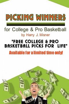 portada picking winners for college & pro basketball (en Inglés)