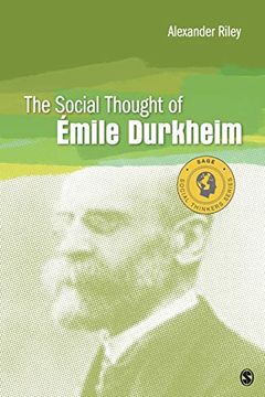 portada The Social Thought of Emile Durkheim (Social Thinkers Series) (en Inglés)