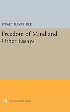portada Freedom of Mind and Other Essays (Princeton Legacy Library) (en Inglés)