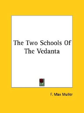 portada the two schools of the vedanta