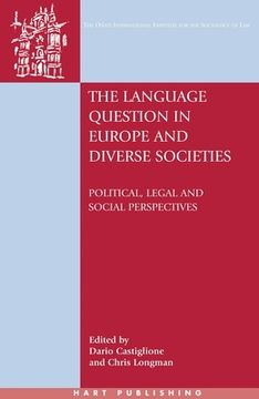 portada the language question in europe and diverse societies: political, legal and social perspectives