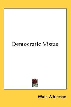 portada democratic vistas (en Inglés)