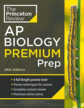 portada Princeton Review ap Biology Premium Prep, 26Th Edition: 6 Practice Tests + Complete Content Review + Strategies & Techniques (2024) (College Test Preparation) (en Inglés)