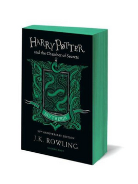 portada Harry Potter Harry Potter and the Chamber of Secrets. Slytherin Edition 