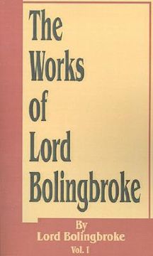 portada the works of lord bolingbroke (en Inglés)
