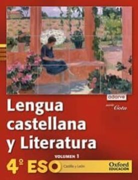 portada Adarve Lengua y Literatura Serie Cota 4ºEso Libro del Alumno Versión Trimestral Castilla y León: Adar Leng Cota 4ºEso La/Ant Trim Clevol3