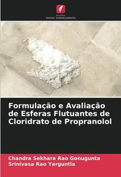 portada Formulação e Avaliação de Esferas Flutuantes de Cloridrato de Propranolol