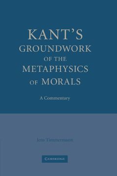 portada Kant's Groundwork of the Metaphysics of Morals Paperback (en Inglés)