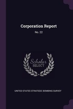 portada Corporation Report: No. 22