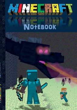 portada Minecraft Notebook 'Ender Dragon' (quad paper): unofficial minecraft book (taking notes, for mathematics, school, primary, pupils, comments, squared p (en Inglés)
