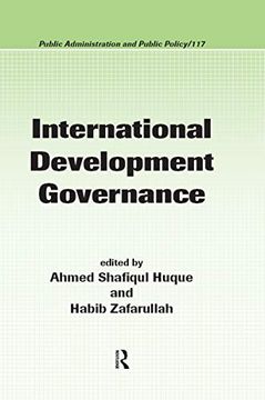 portada International Development Governance (Public Administration and Public Policy) (in English)