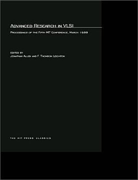 portada advanced research in vlsi: proceedings of the fifth mit conference (en Inglés)