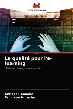 portada La qualité pour l'e-learning (en Francés)