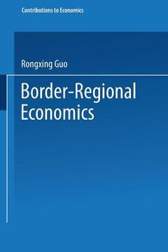 portada border-regional economics (in English)