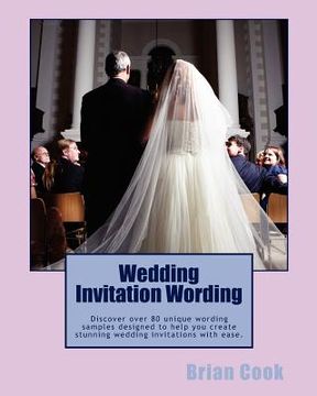 portada wedding invitation wording (en Inglés)