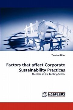 portada factors that affect corporate sustainability practices (in English)