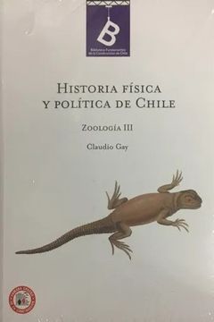 portada Historia F? Sica y Pol? Tica de Chile. Zoolog? A iii (in Spanish)
