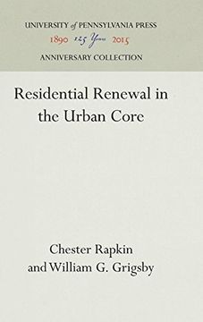 portada Residential Renewal in the Urban Core (in English)