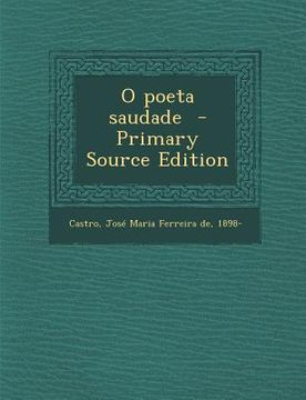 portada O Poeta Saudade (in Portuguese)