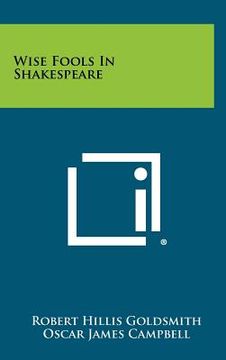 portada wise fools in shakespeare