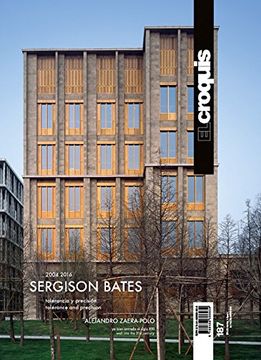 portada El Croquis, nº 187 Sergison Bates Architects, 2004 / 2016 
