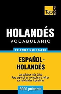 portada Vocabulario español-holandés - 3000 palabras más usadas