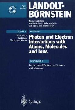 portada interactions of photons and electrons with molecules (en Inglés)