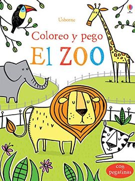 portada Zoo, el -Coloreo y Pego-