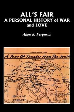 portada all's fair: a personal history of war and love (en Inglés)