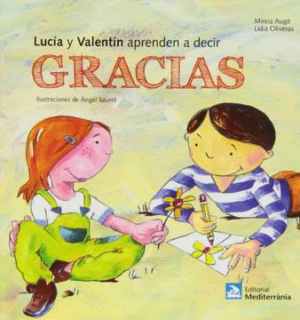 portada Lucia y Valentín Aprenden a Decir Gracias