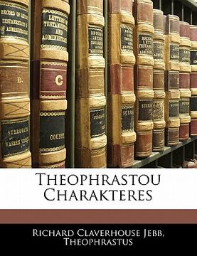 portada Theophrastou Charakteres (en Esloveno)