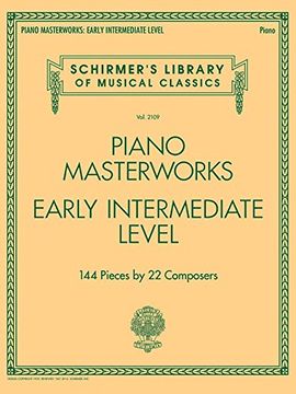 portada Piano Masterworks: Early Intermediate Level - Schirmer'S Library of Musical Classics (in English)