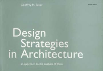 portada design strategies in architecture: an approach to the analysis of form (en Inglés)