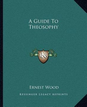 portada a guide to theosophy (in English)