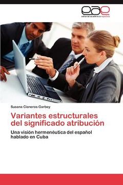 portada variantes estructurales del significado atribuci n (en Inglés)