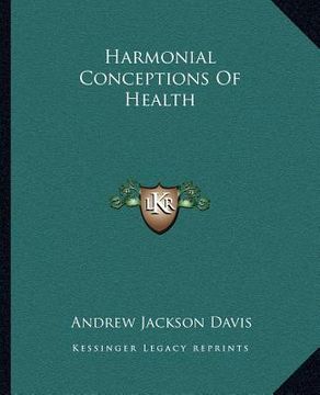 portada harmonial conceptions of health (en Inglés)