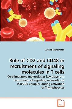 portada role of cd2 and cd48 in recruitment of signaling molecules in t cells (en Inglés)