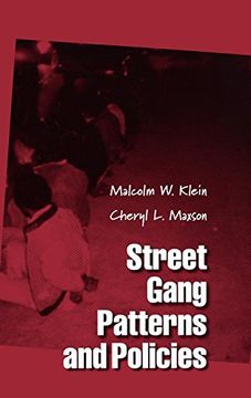 portada Street Gang Patterns and Policies (Studies in Crime and Public Policy) (en Inglés)