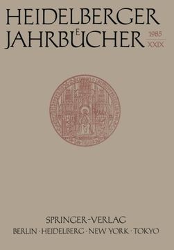 portada Heidelberger Jahrbücher (German Edition)