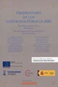 portada Observatorio de los Contratos Públicos 2020 (Papel + E-Book) (Monografía)