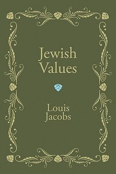 portada jewish values (en Inglés)