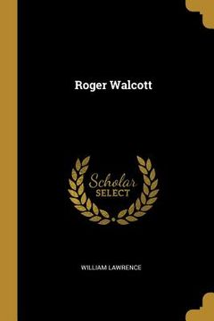 portada Roger Walcott (en Inglés)