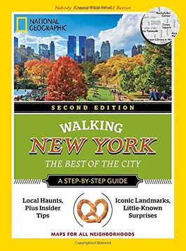 portada National Geographic Walking new York, 2nd Edition: The Best of the City (National Geographic Pocket Guide) (en Inglés)
