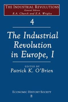 portada the industrial revolutions in europe (en Inglés)